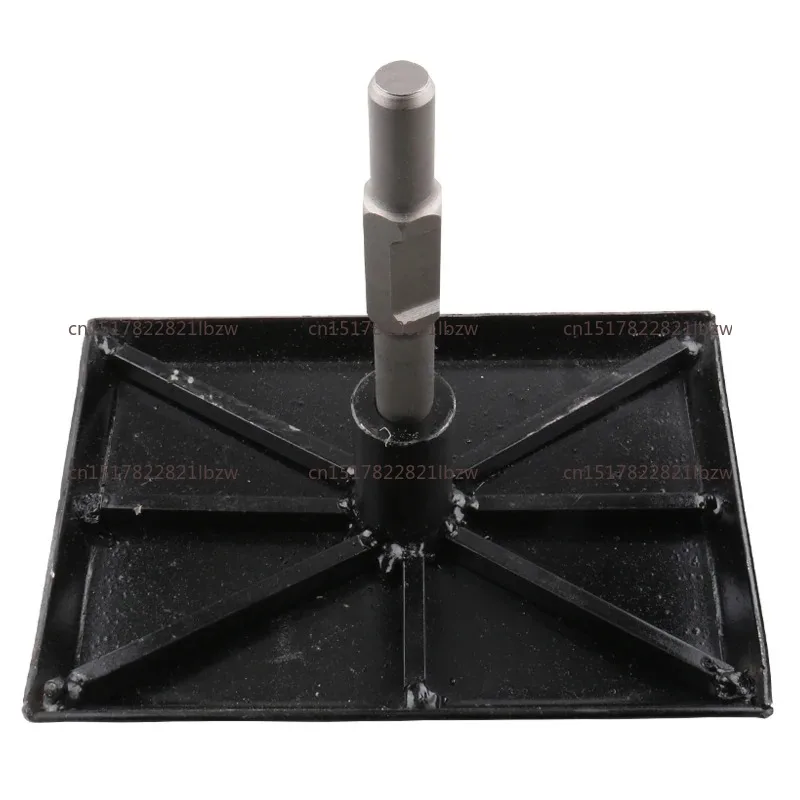 Electric Pickaxe Soil Plate Leveler Foundation Compactor Ground Impact Hammer Ground Smashing Plate Vibrating Plate Soil Wall