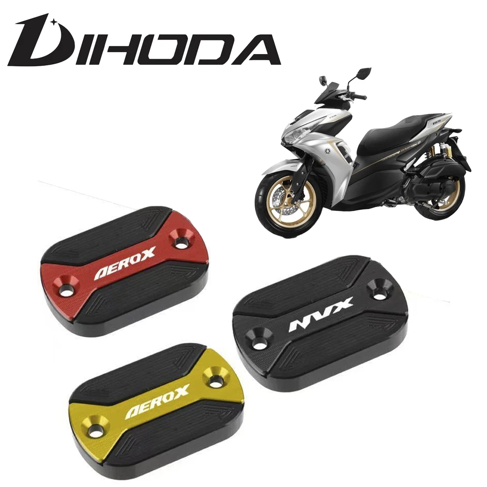 

Крышка тормозного масляного бака из алюминиевого сплава с ЧПУ для Yamaha AEROX NVX155/AEROSPORTS X 155, детали модификации мотоцикла