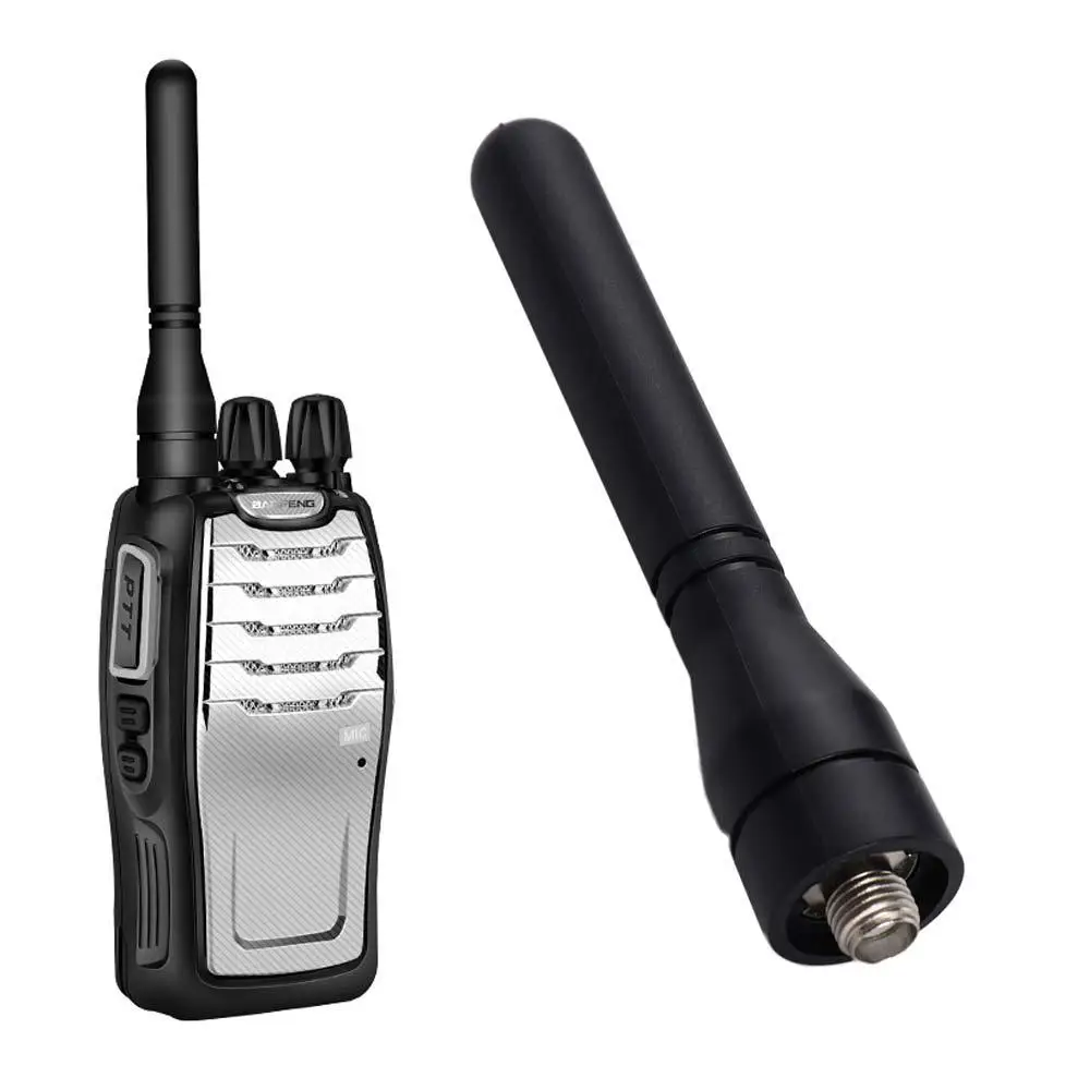 

6cm UV-82 82L BF-888S for Baofeng UV-5R 50 OHM Walkie-talkie Aerial Communication Equipment Communication Antenna Soft Antenna