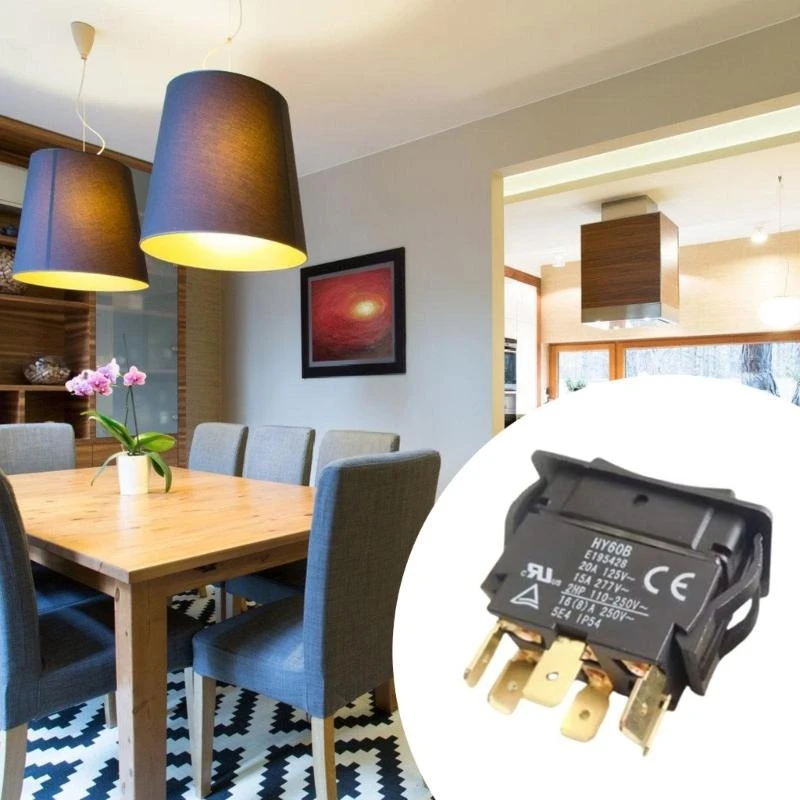 

Precisions Switches 6 Terminals Switches Simple Installs for Equipment Safety high quality