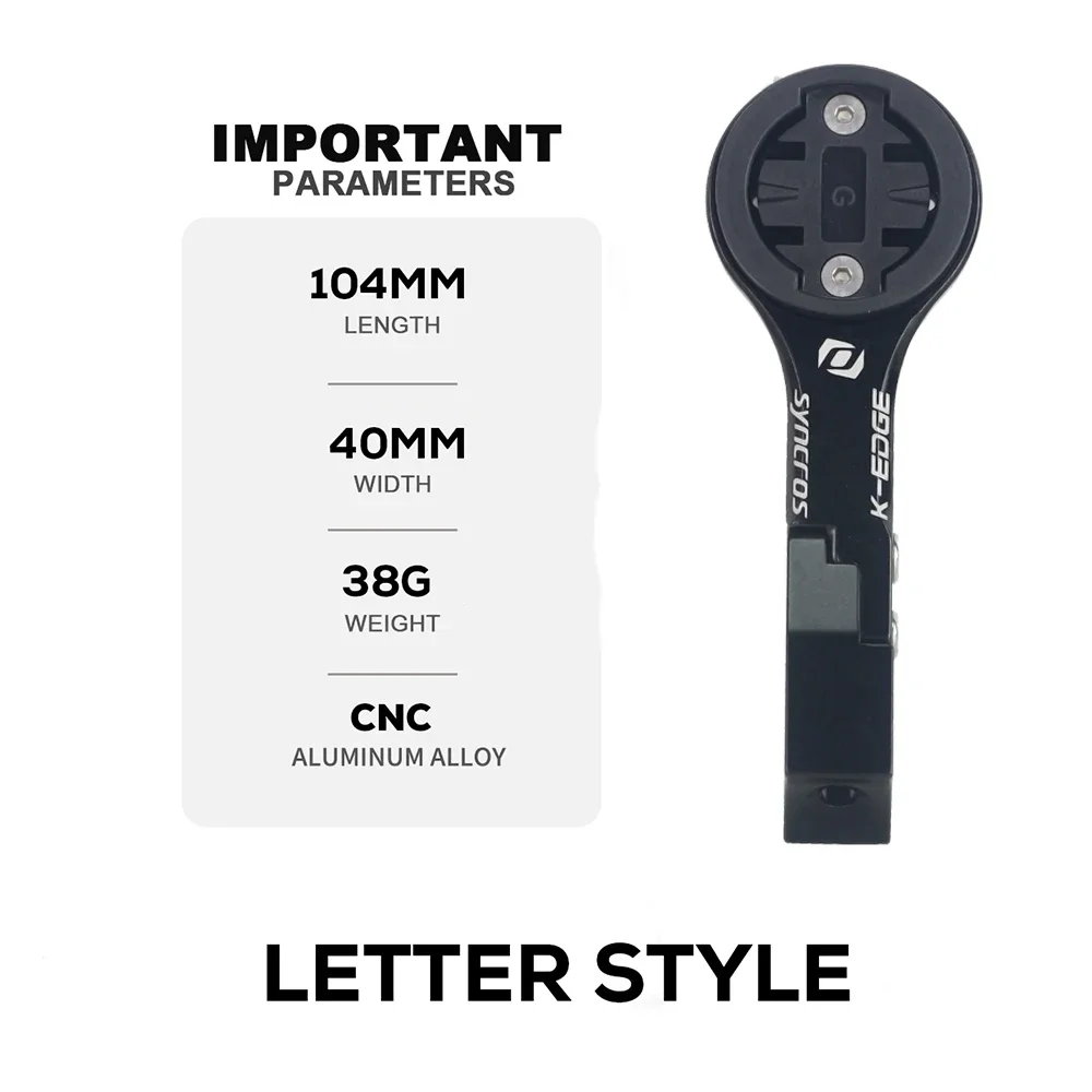 SL7 STEM / Syncros Stem Style Computer Mount for SL-7 S-W Stem MTB/Road Bike Integrated Handlebar With Garmin Wahoo Bryton