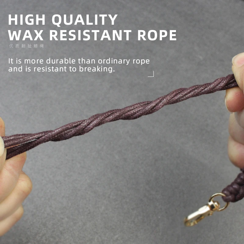 Handmade Genuine Leather Card Holder Pouch Fashion Credit Cards Slot Coin Purse Portable Storage Work Id Card Badge Pocket