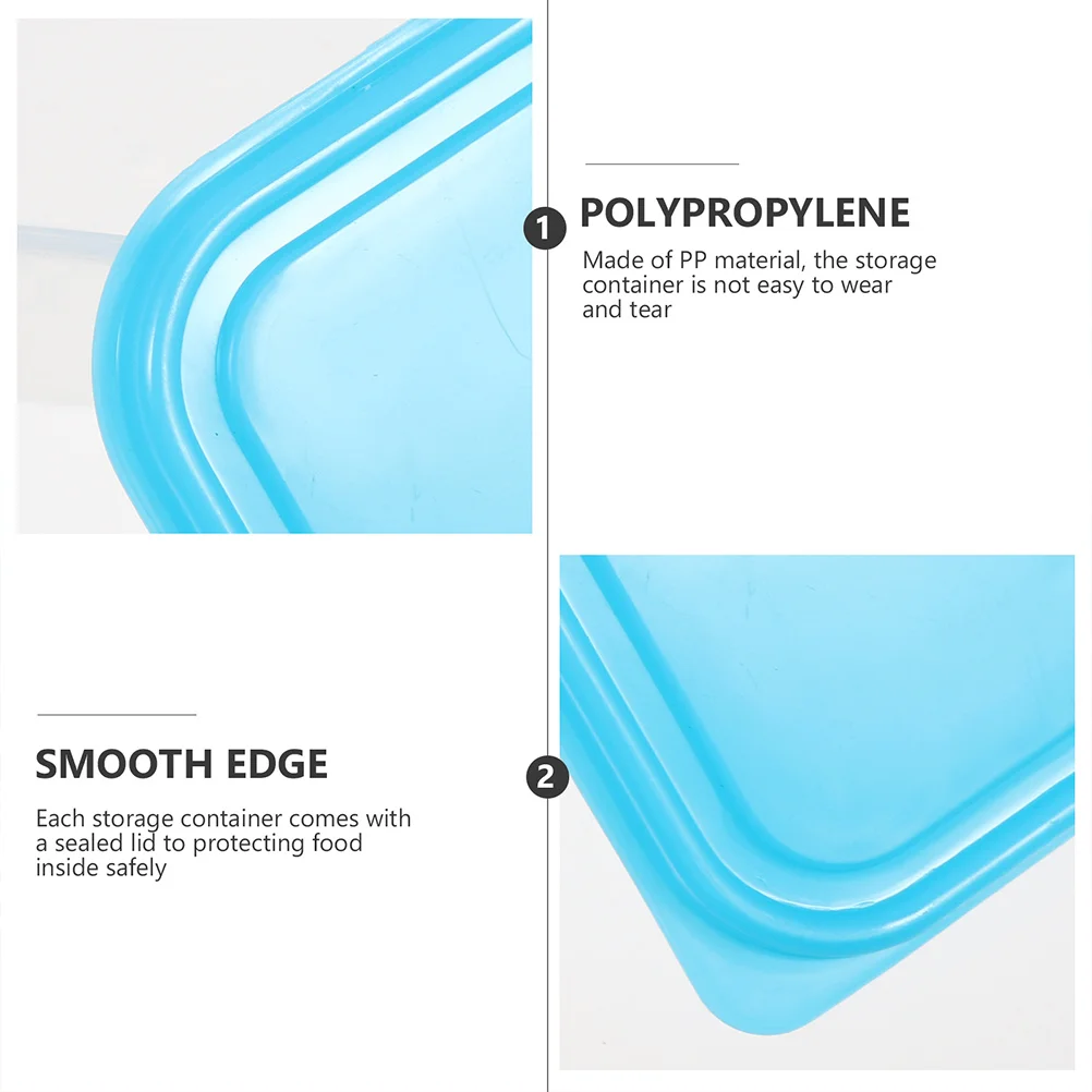 

24Pcs Freezer Food Containers Reusable Small Storage Boxes Portable Refrigerator Organizer Food Storage Cases Sealed