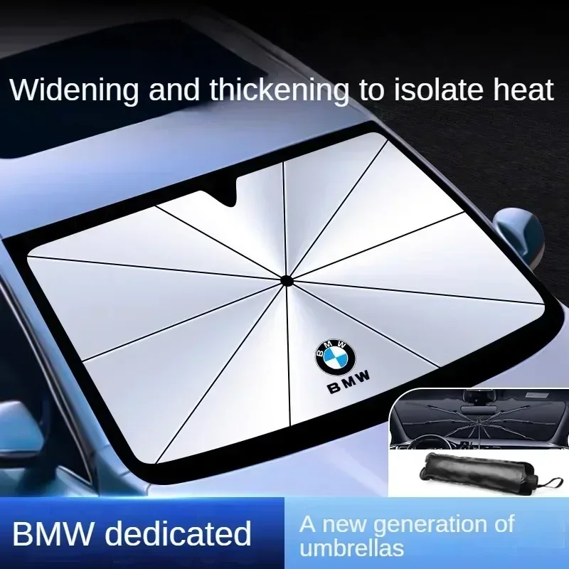 

2025 NEW BMW 1/2/3/5 Series E90 GT X1 X2 X3 X4 X5 X6 Car Windshield Sunshade Umbrella Interior Parasol Auto Car Accessories