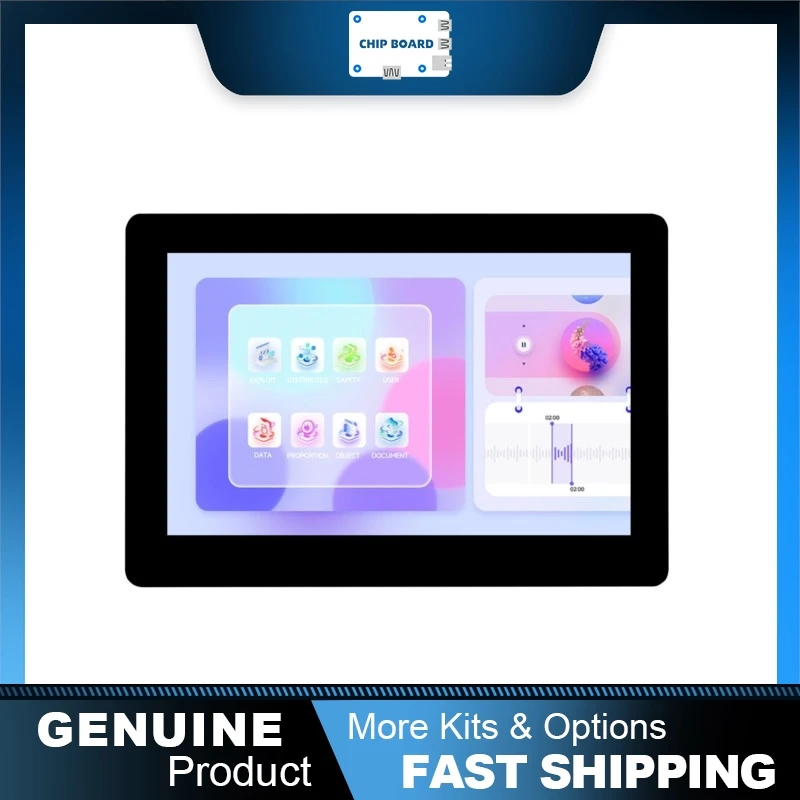 Waveshare ESP32-S3 5-inch touch display dev board with 5-point capacitive touch and dual-core processor
