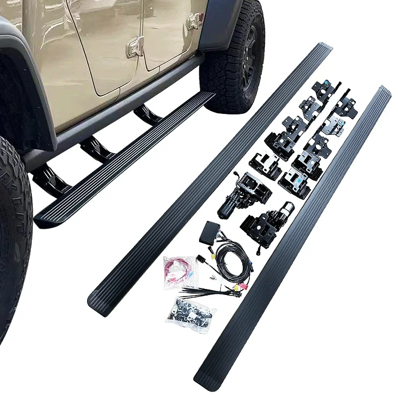 2025Automatic Electric Power Side Step Running Board for JEEP Gladiator JT 2019-2024