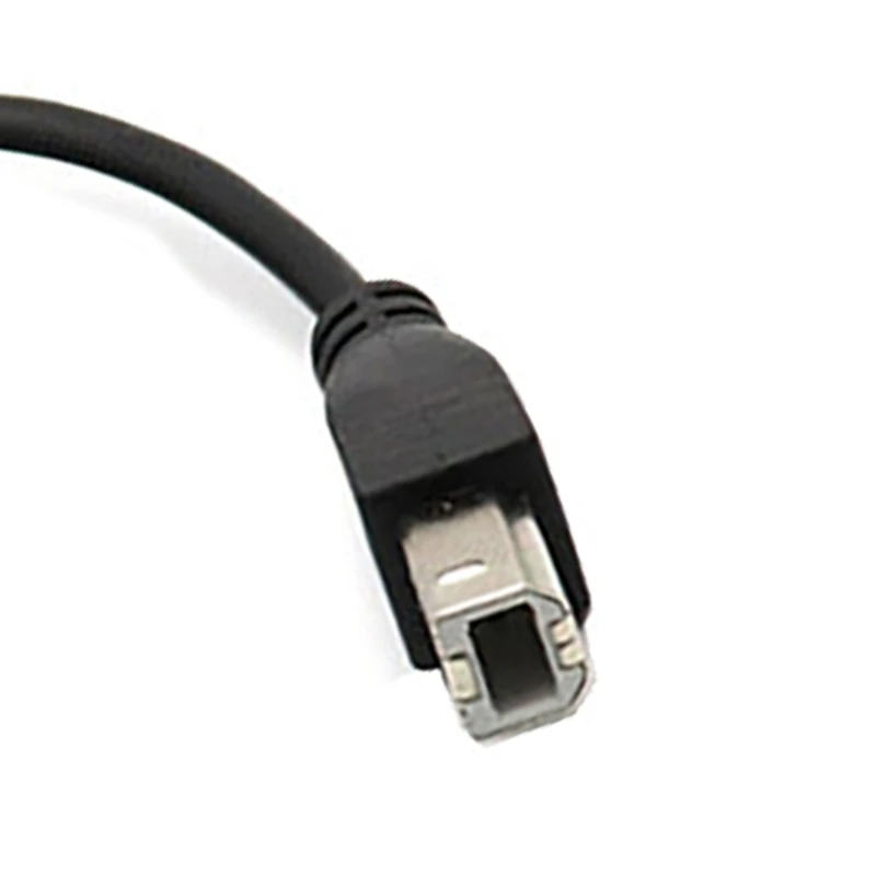 micro usb Male to USB 2.0 B Male Data OTG Cable Cord Phone Printer Scanner support smart phone tablet