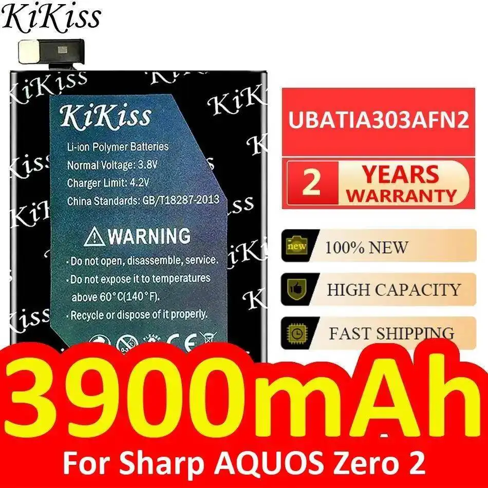 

Аккумулятор мобильного телефона UBATIA303AFN2 Надежная мощность 3900 мАч для Sharp Aquos Zero 2, стабильный