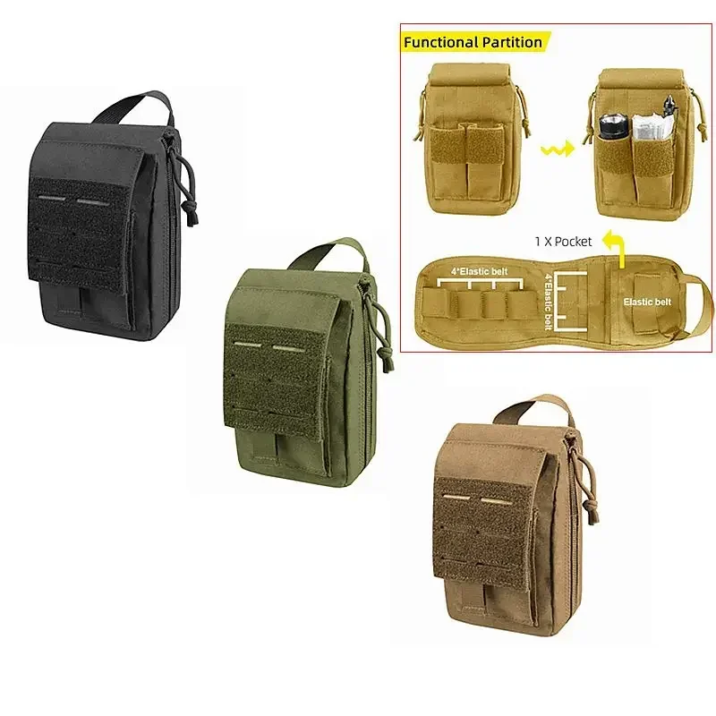 Tactical Molle First Aid Kit Survival Bag Emergency Bag Outdoor Travel Backpack Camping Hunting Bag