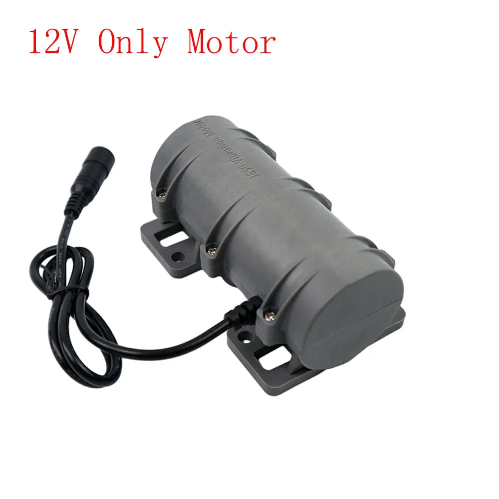 

DC Vibrating Motor with Regulator DC12V/24V 3800RPM Double Eccentric Vibrating Motor for Warning Systems Massage Bed Chair Speed