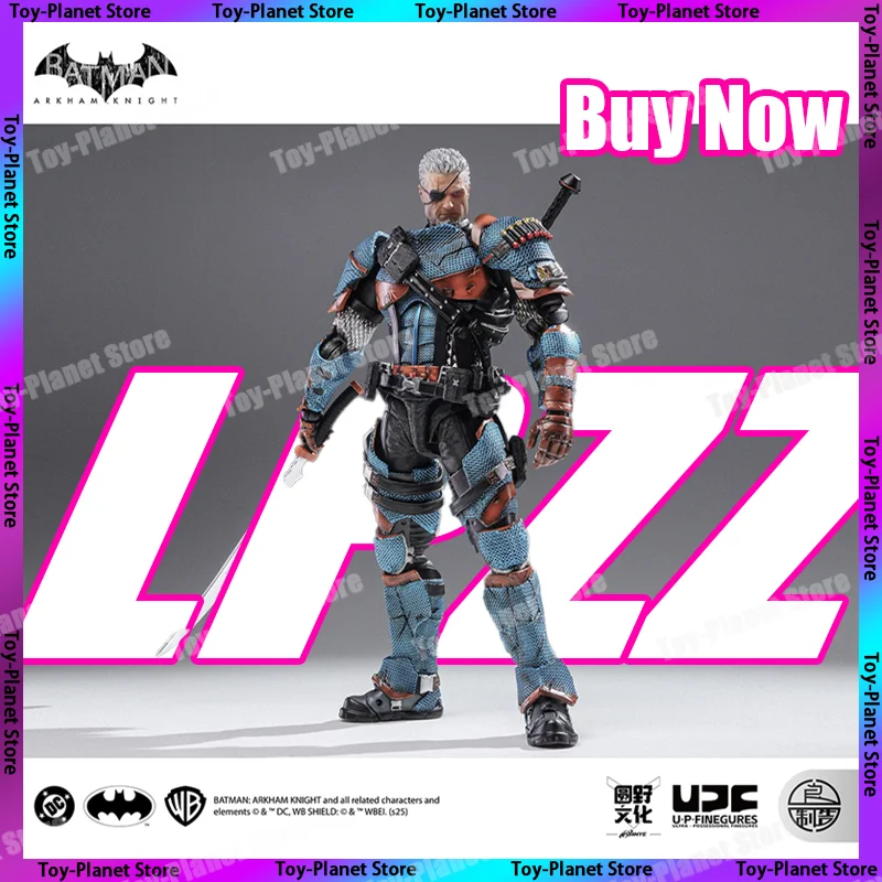 

New Original Lpzz Toys Deathstroke Arkham Knight Finished Module 1/12 Dc002 Deathstroke Custom Action Anime Figure Gifts Toy