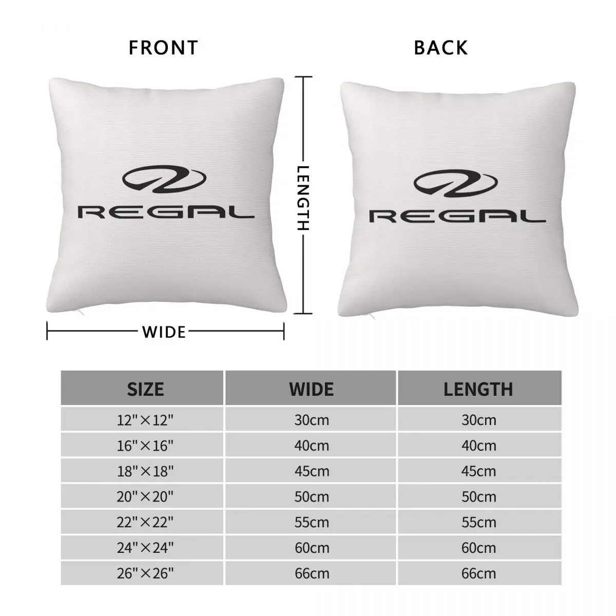 Regal Marine Boats Pillowcase Polyester Linen Velvet Printed Zip Decor Bed Cushion Case