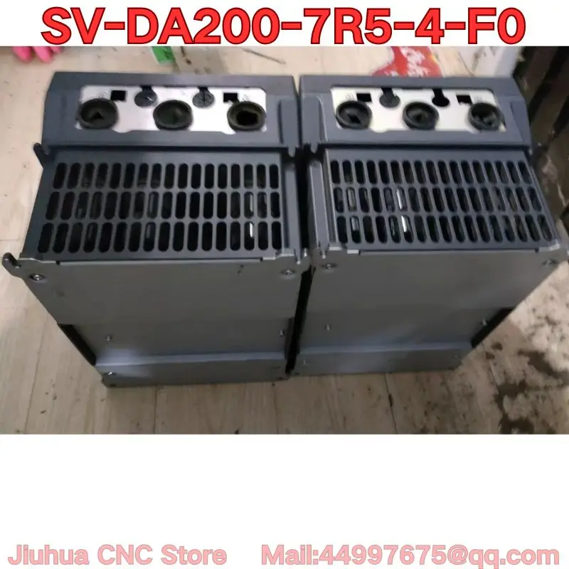Second-hand SV-DA200-7R5-4-F0 servo drive function test is normal Latest prices for August 2026