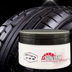 100g Tire Coating Wax UV Protection Polish Car Tire Paste Dressing Wax Automotive Maintenance Wax For High Shine Tyre