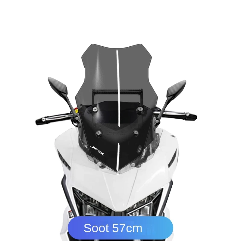 For SYM Cruise 150X JET X150 has been moved forward with a adjustable  The rear view of the front windshield bracket