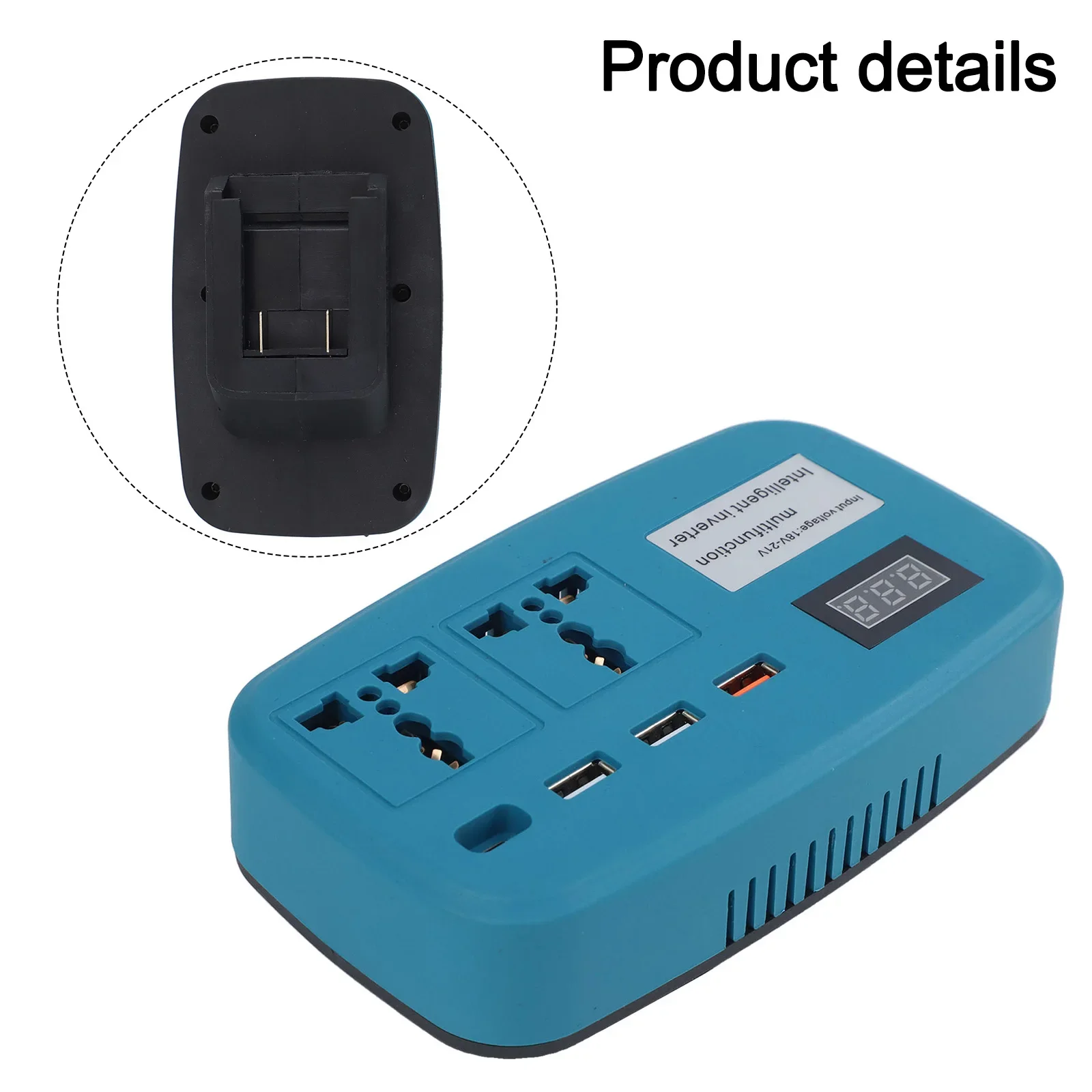 

Green Portable Power Solution Variety Of Colors Available Battery Converter Lightweight And Portable Optimized Performance
