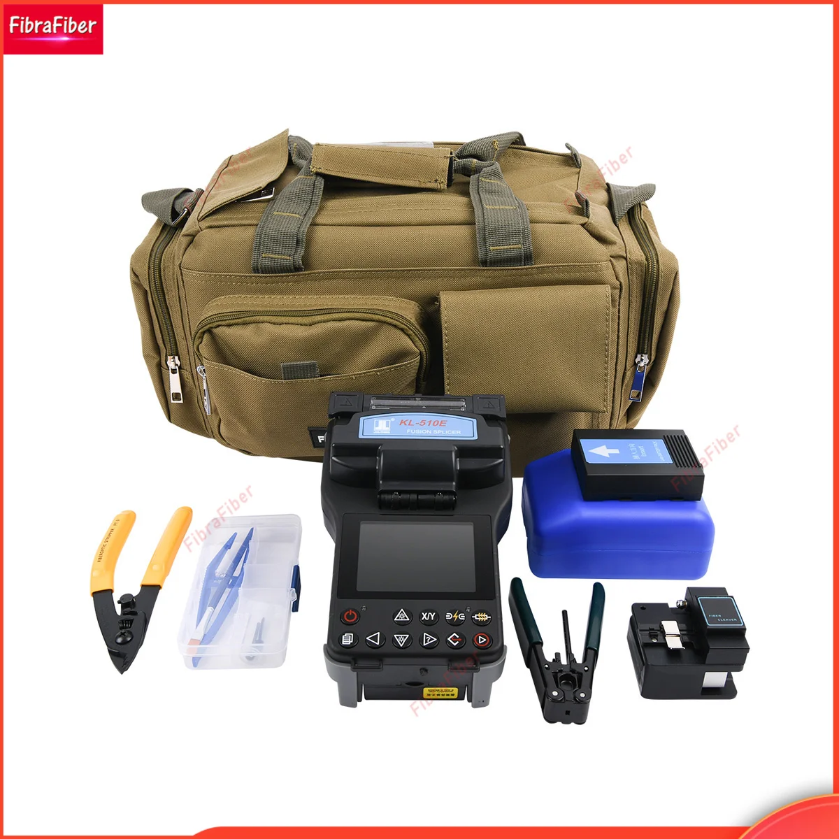 JILONG KL-510 Handheld Fiber Optic Fusion Splicer Low Price Hot Sale Fiber Splicing Machine Optical Fusion Splicer