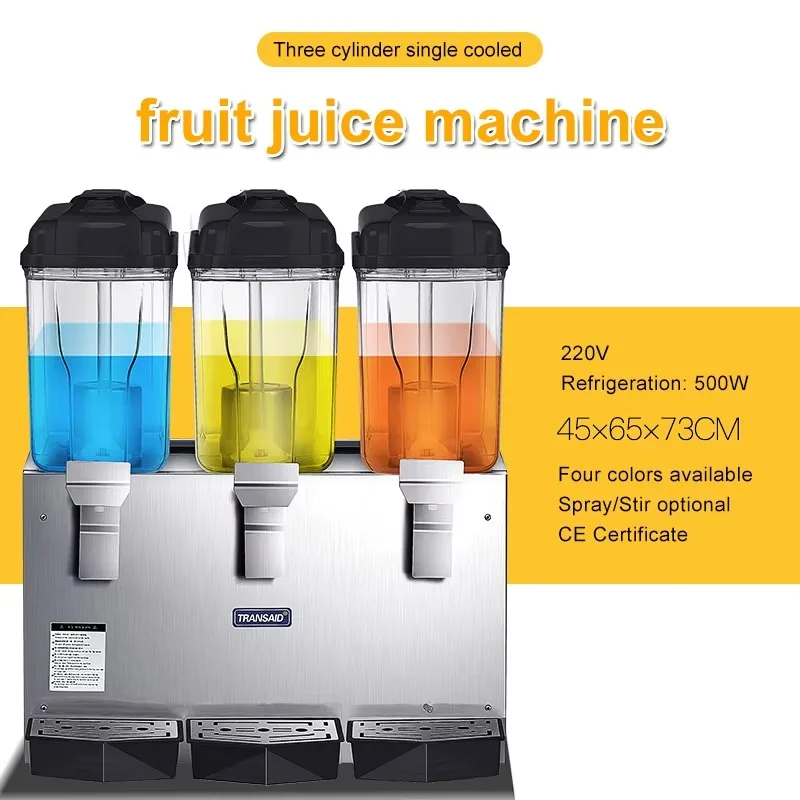 Commercial beverage machine, double temperature hot and cold juicer, automatic cold drink milk tea machine
