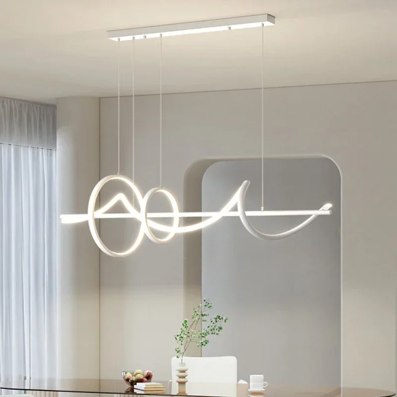 Modern Minimalist LED Pendant Lights for Living   Dining Room Kitchen Food Tables Bar Chandelier Home Decor Lusters Luminaires