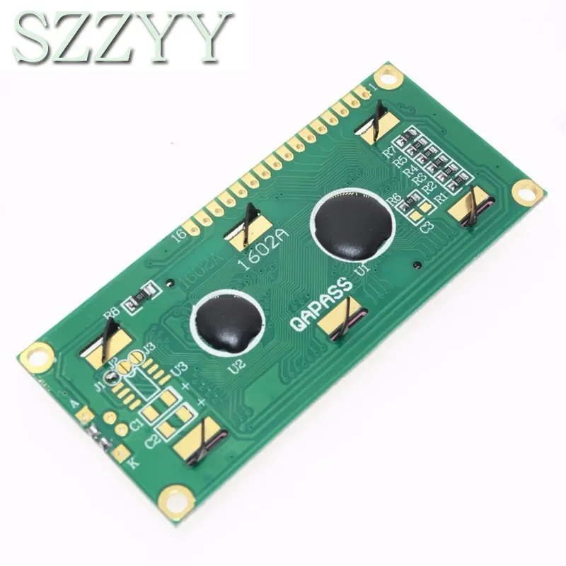 1PCS LCD1602 1602 modulo schermo verde 16x2 Caratteri Display LCD Module.1602 5V schermo verde e codice bianco per arduino