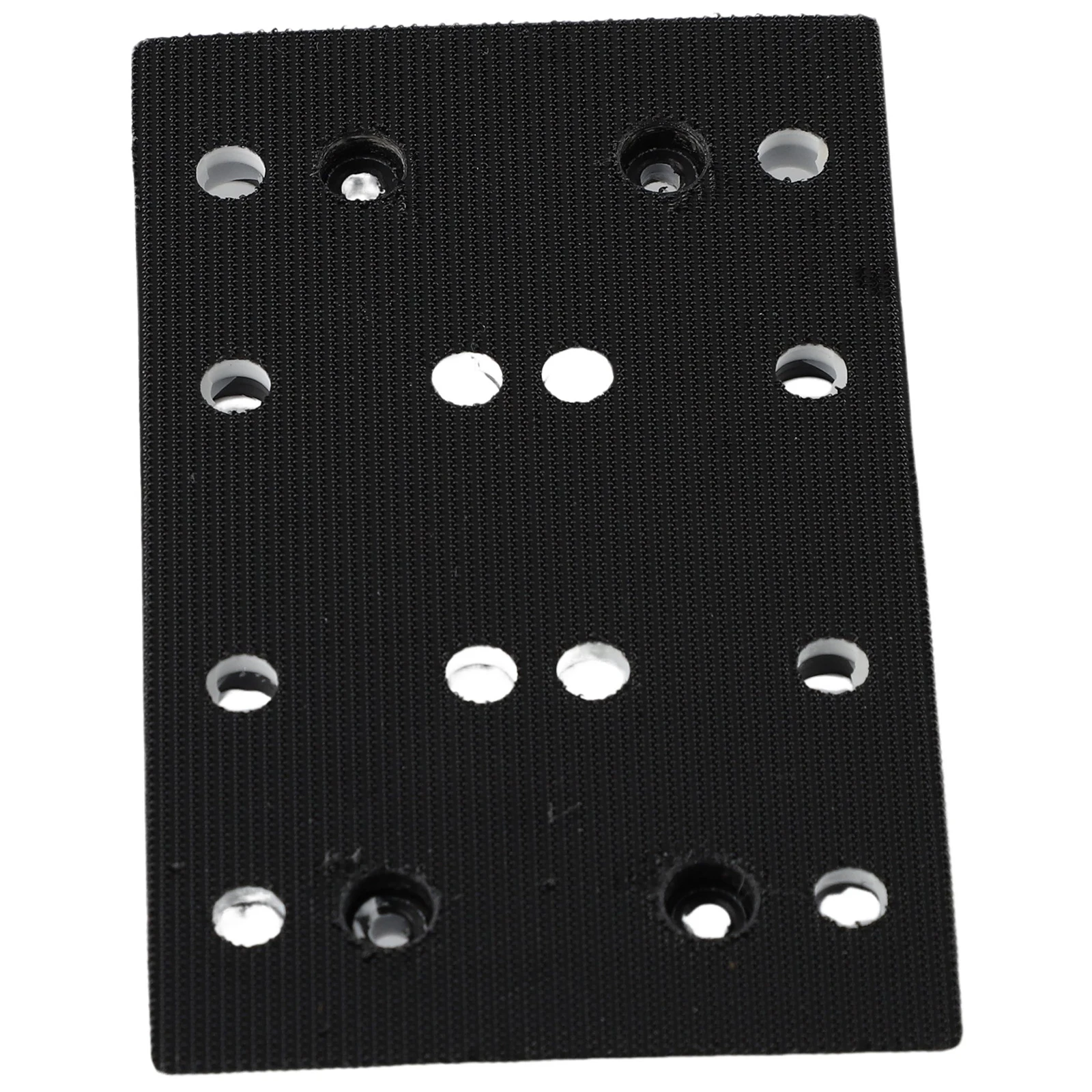 

Brand New Sanding Pad Polishing Disc Square Stable Performance 12 Holes Accessories Aluminum Plate + PU Foam Backup Plate