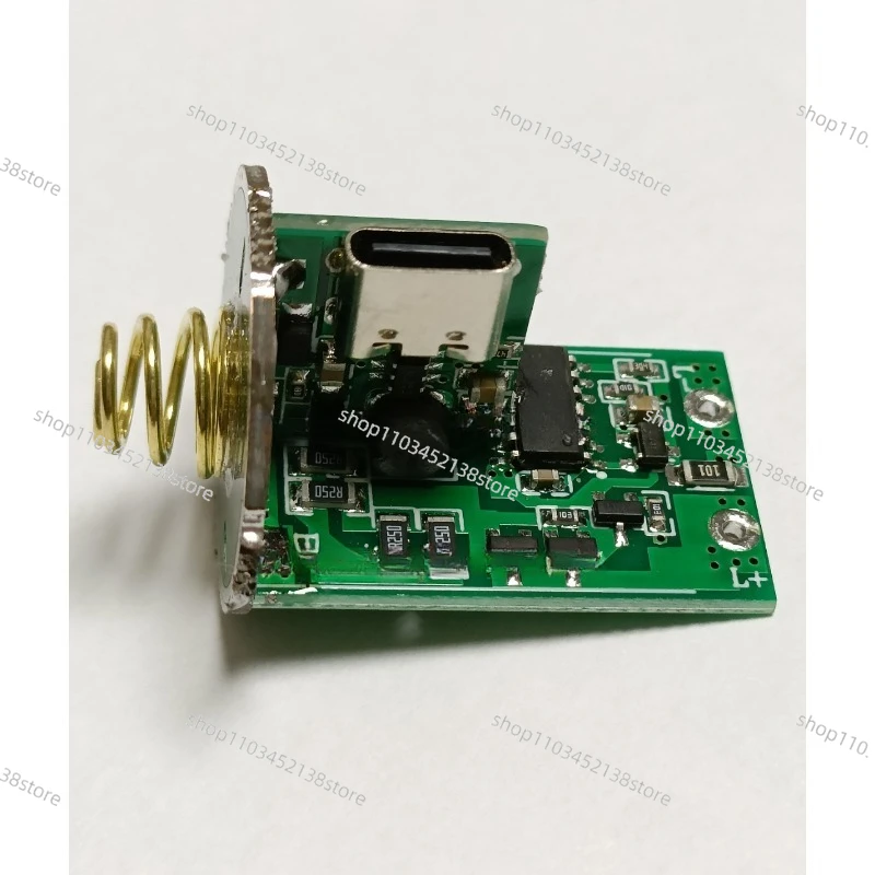 Dual lithium driver board, two 18650 or 26650 battery circuit boards, strong light flashlight accessories, middle switch