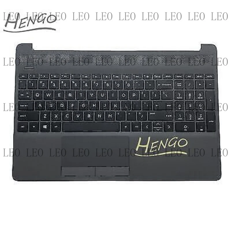 SS  New For HP 250 G8 255 G8 Palmrest Upper Case + Keyboard + Touchpad M31099-001