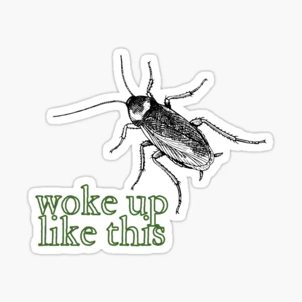 5 наклеек для декора «The Metamorphosis Wake Up»