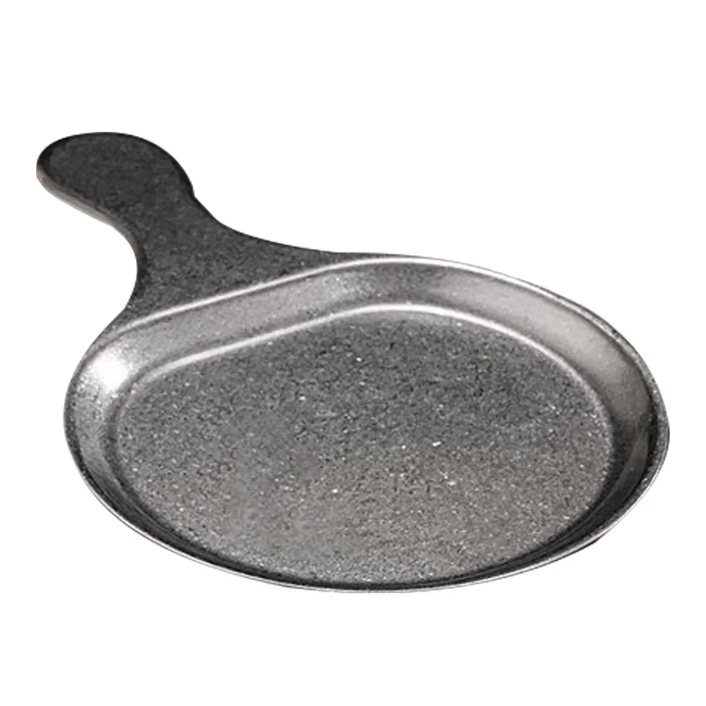 

Bbq Serving Platter Plates Cookie Appetizer Griddle Fruit Cast Iron Tortilla Pan