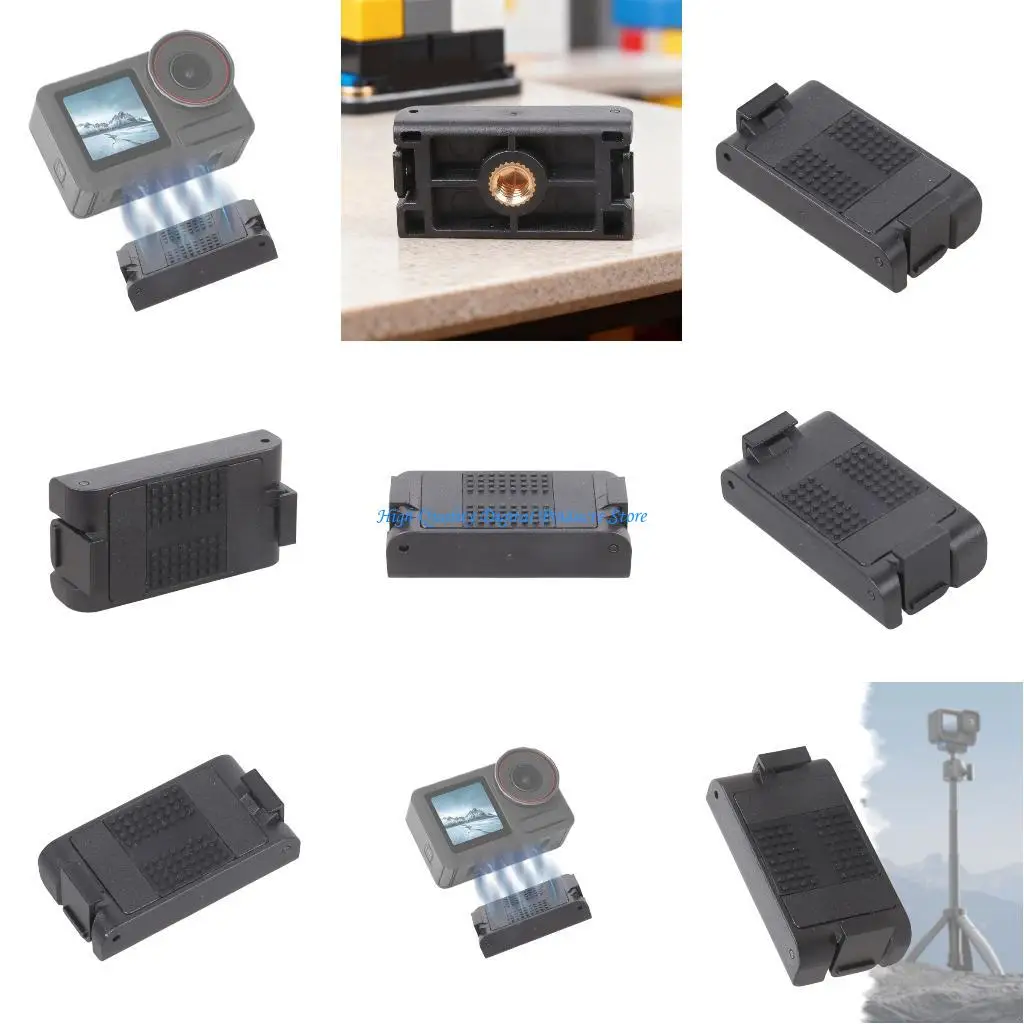 

U2JE Rapid Release Adapter Base 1/4 Screw Hole Mount for Action 5P/4/3/2