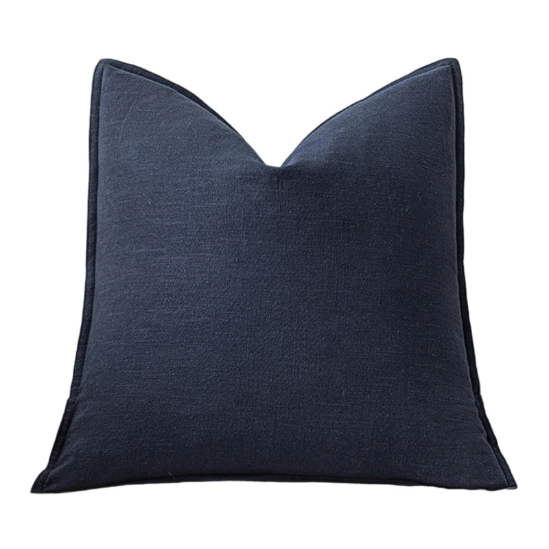 

Lightweight Breathable Linen Pillow Cover NonAllergen Pillowcase Home Essential