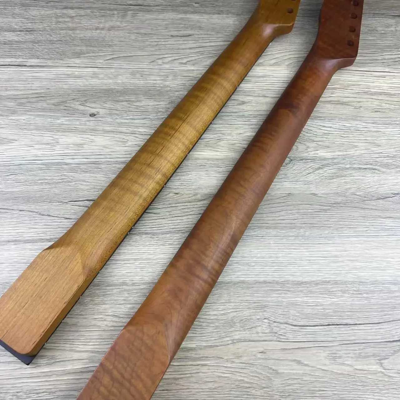 

Roasted Maple TL Guitar Neck with Rosewood Fretboard 22 Frets Matte Finish 25.5" Scale 56mm Heel for Custom Guitar Building