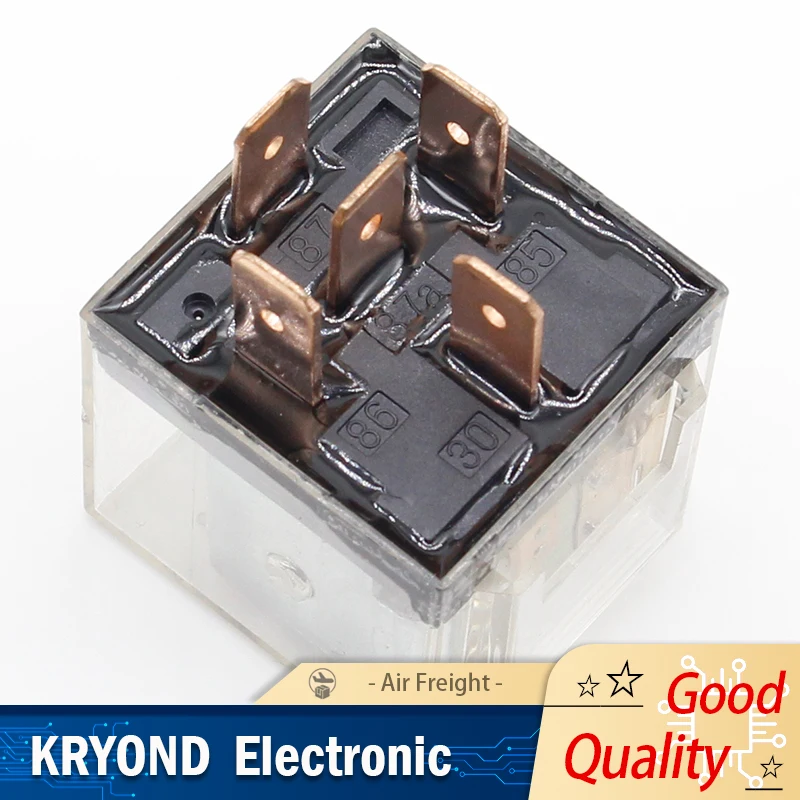 1PCS Waterproof Automotive Relay 12V 100A 5Pin SPDT Car Control Device DC 24V High Capacity Switching