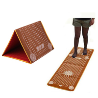 Foot acupuncture point massage pad to promote blood circulation, imitation pebbles, foot fitness tool, foot massager