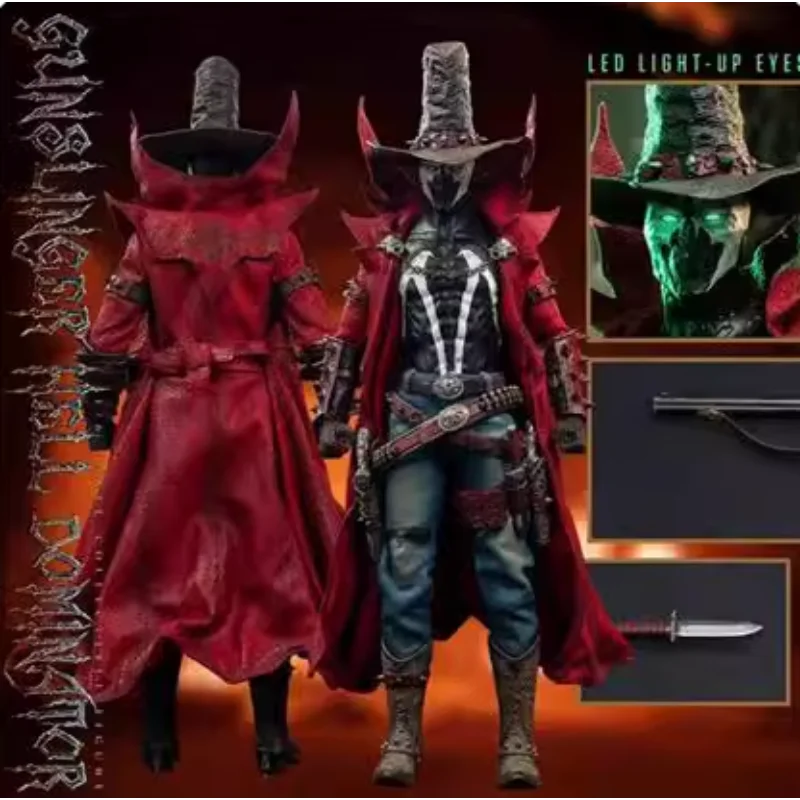 【즉시 배송】FP-22172 1/6 카우보이 헬 커맨더 스폰 슈퍼 히어로 솔저 12인치 풀 세트 액션 피규어 모델 선물