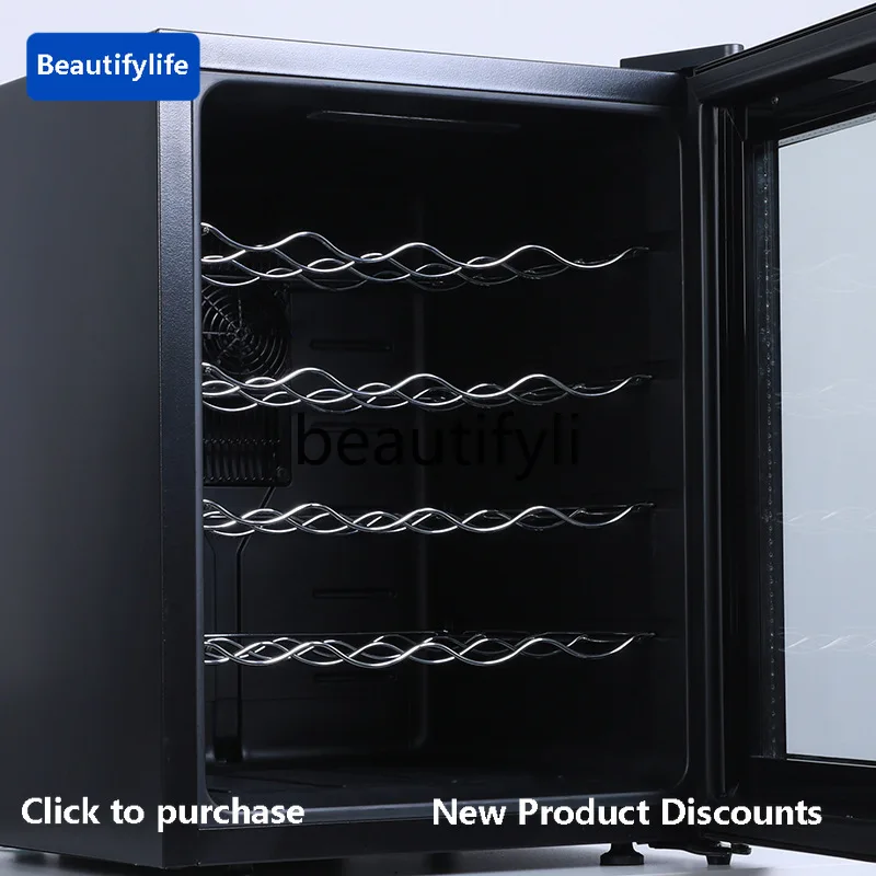 

a56 Винный шкаф с постоянной температурой Маленькая витрина с охлаждением для красного вина, бытовой винный шкаф