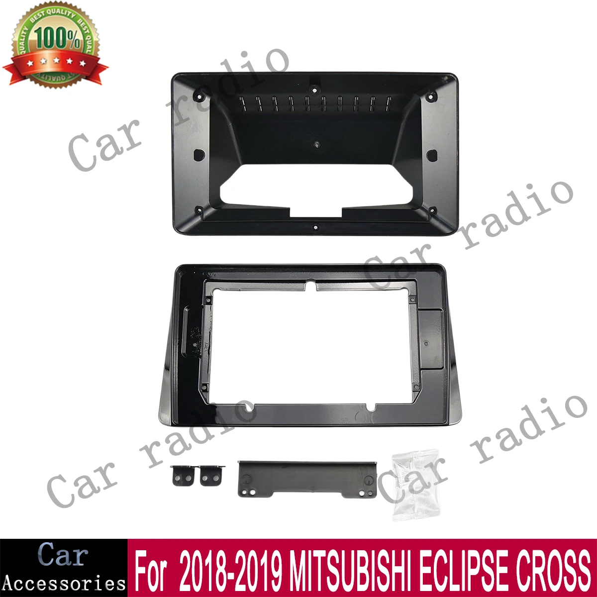 

For 2018-2019 MITSUBISHI ECLIPSE CROSSA 10.1INCH Car Radio Android Stereo Frame Player Head Unit Fascia Panel Dash Board Cover