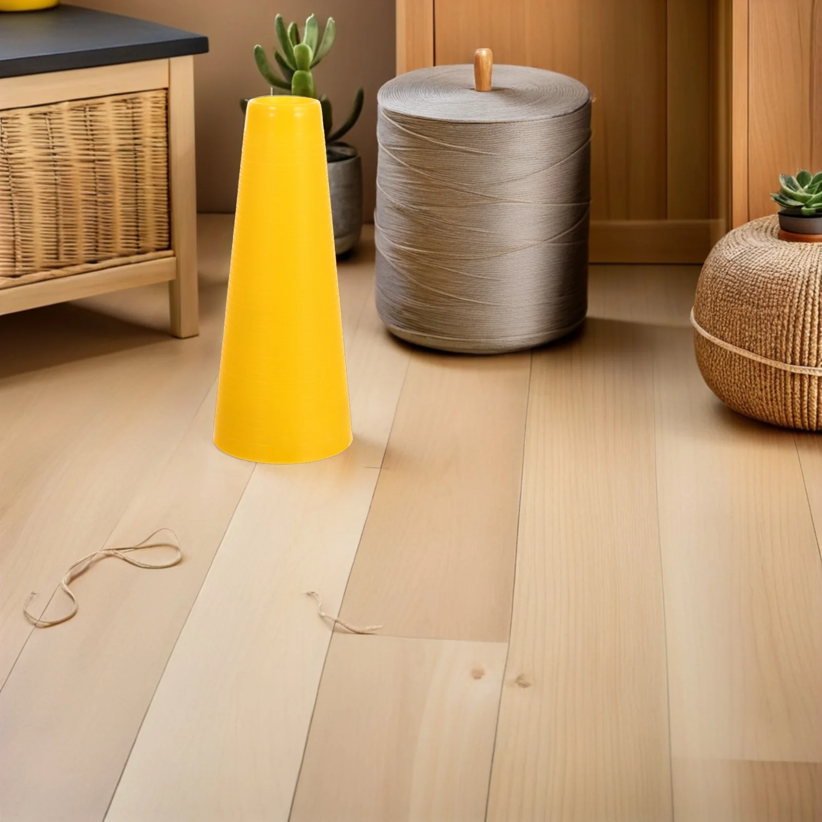 

10Pcs Textile Yarn Winding Tubes Anti-Slip Grooved Surface Tapered Plastic Cones for Embroidery Sewing Craft Supplies Efficient