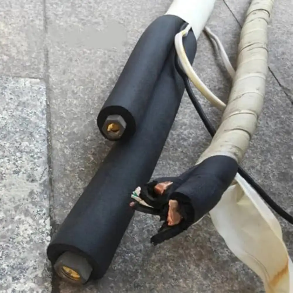 6PCS Air Conditioning Installation Dedicated Wrapping Tape Insulation Pipe Copper Tube Bandage Waterproof Fitting