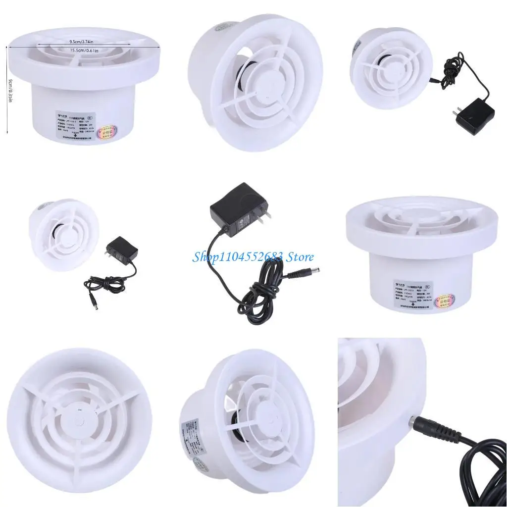 

Y6GD 6inch Wall Fan Powerful and Quiet 4" Exhaust Fan for Bathroom and Kitchen