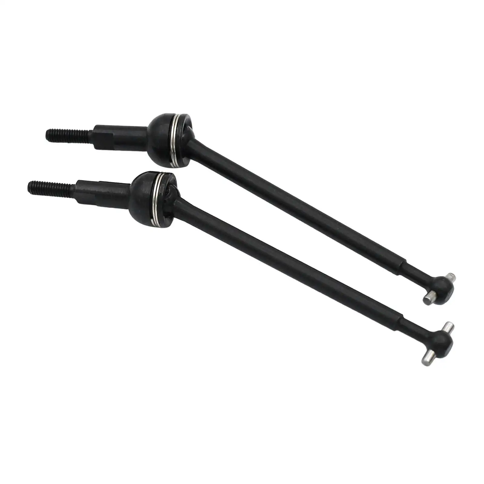 2x 1/12 RC Car Drive Shaft Set Steel Professional Upgrade RC Car Accessory for AM D12 RC Car Truck Truck DIY Accs Spare Parts