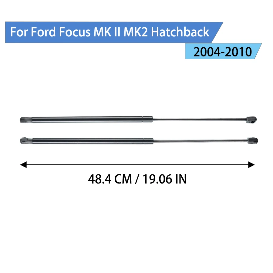 2pcs Rear Tailgate Boot Gas Struts For Ford For Focus MK II MK2 2004-2010 Hatchback