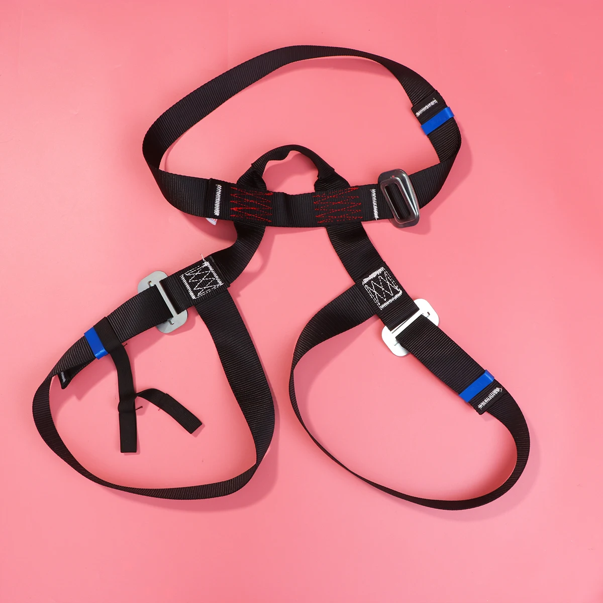 

1Pcs Durable Climbing Safety Harness with Adjustable Rings for Tree Climbing Mountaineering Outdoor Activities