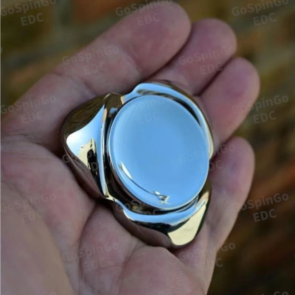 TMAX EDC Aringhe Fidget Spinner Timascus Fidget Giocattoli Per Adulti Giroscopio Maneggiatura Sensazione Spinner A Tre Lame Alleviare L'ansia Gadget