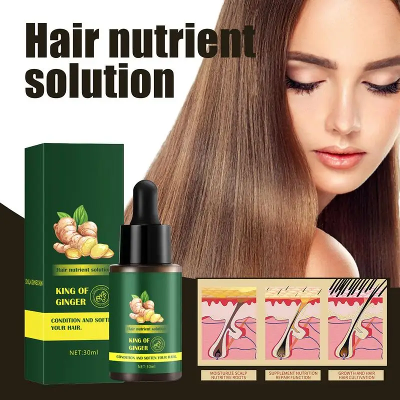 

30ml Hair Growth Nutrients Non-greasy Hair Essence Beauty Accessories For Frizz Control Strengthening And Nourishing Hair