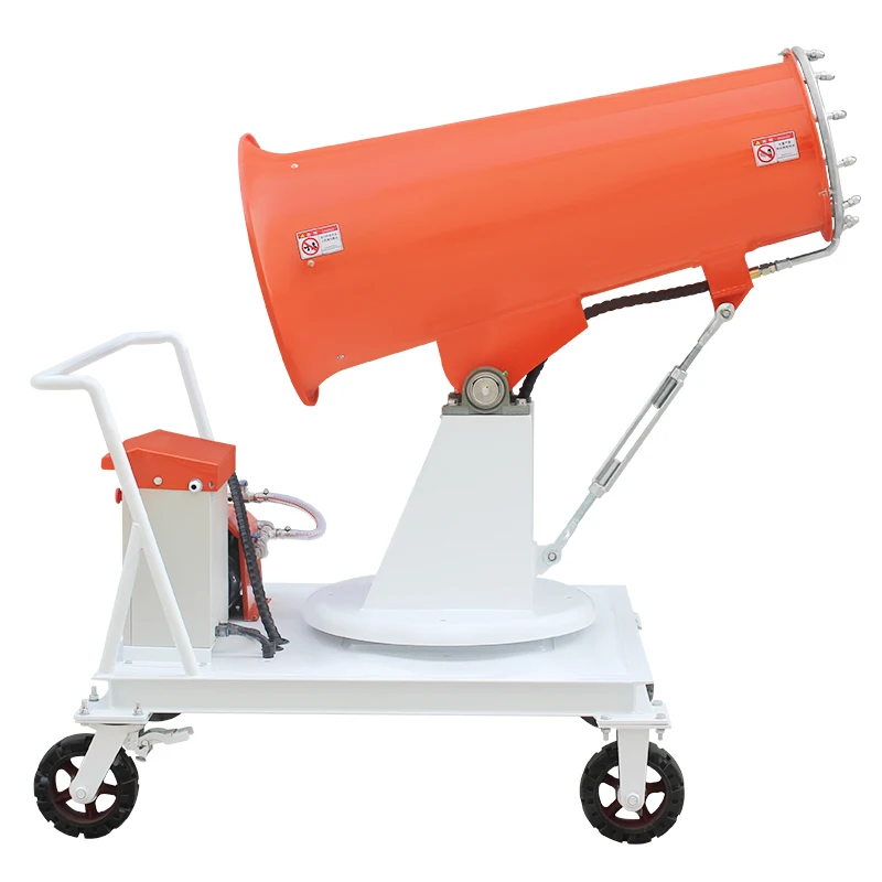 Lraqi موقع البناء تبريد الغبار مع بخاخ حديقة 30 متر مع مدفع ضباب يدوي مضخة الصيف الزراعة