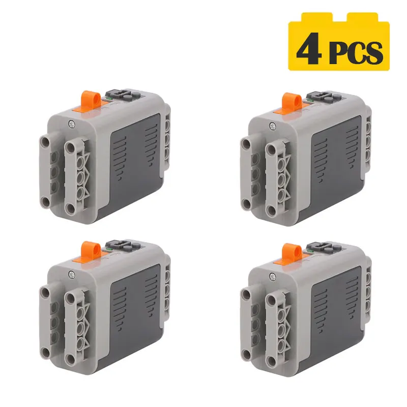 8881 AA-Batteriekasten für Bausteine, mehrere Leistungsfunktionen, PF-Modellsets, kompatibel mit allen großen Marken, technischen MOC-Teilen