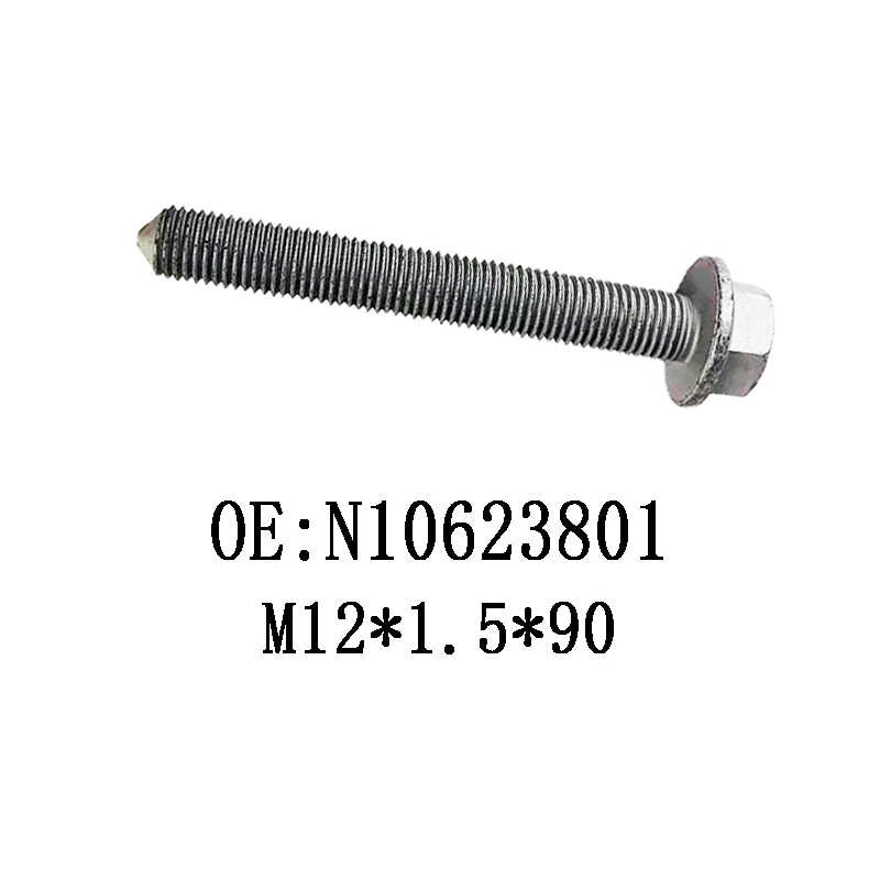 Flat Head Screw N10623801 M12*1.5*90 M12*1.5*90M M12X1.5X90M for VW Tiguan Passat Golf Jetta AUDI A3 A5 A8 TT Q5 N 106 238 01