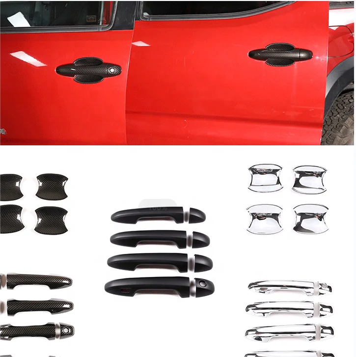 

Flying Wing ABS Outer Door Handle Decoration Cover Trim For TACOMA 2016-2023 Outer Door Handle Decoration Cover