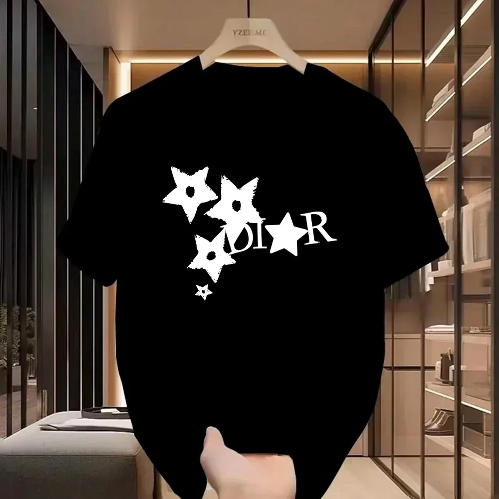 Women Casual T-Shirt Harajuku Y2k Designer Ladies Luxury Tees Female Vintage Trendy Pullover T Shirts women clothing y2k clothes